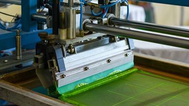 Advantech для полиграфии: усовершенствование машины для трафаретной печати